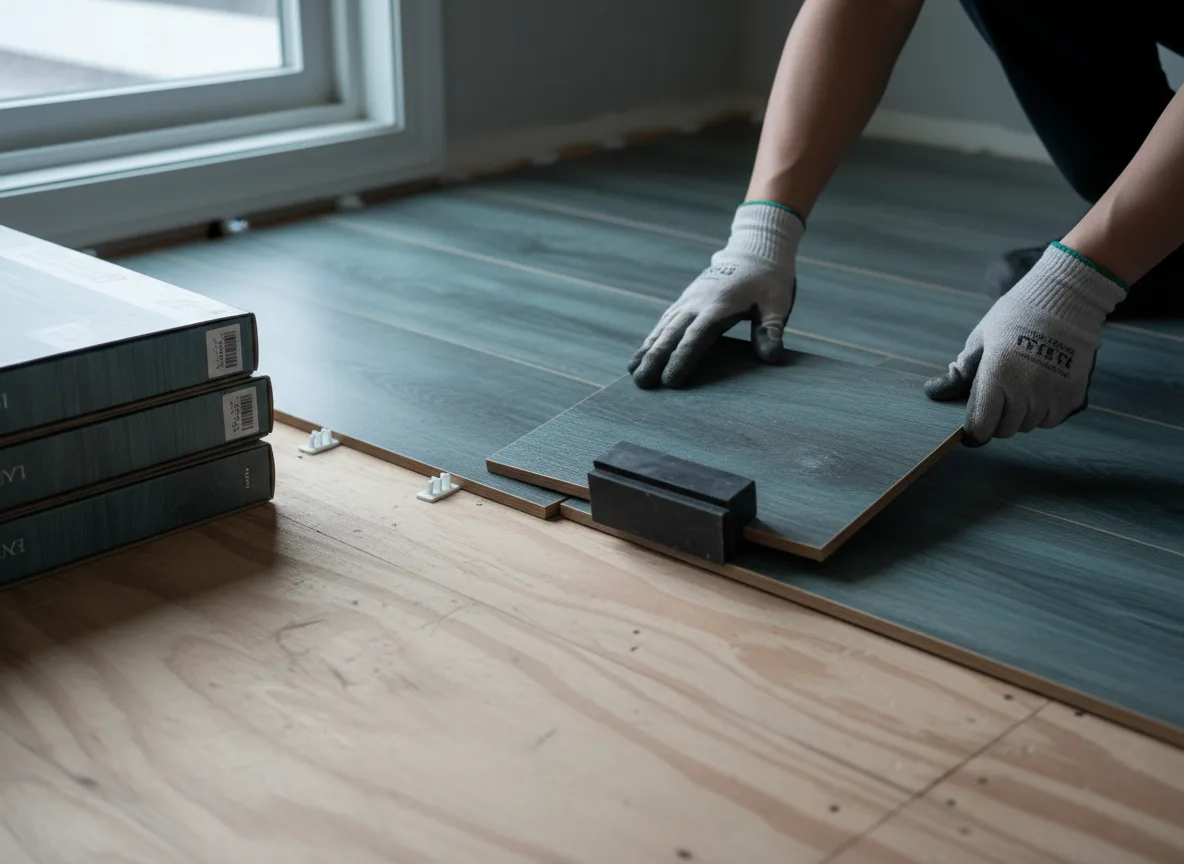 Luxury Vinyl Plank Installation company in Curtiss, WI